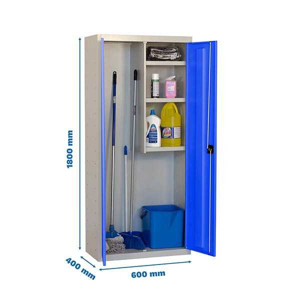 Taquilla 1800x600x400 SIMONLOCKER PROFESIONAL CLEANING 180x60x40 2/3 GR/AZ marca SIMONRACK