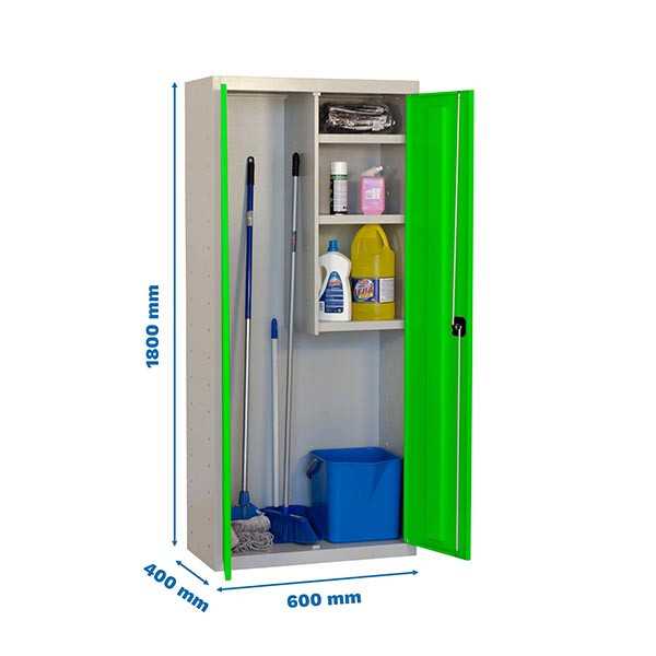Taquilla 1800x600x400 SIMONLOCKER PROFESIONAL CLEANING 180x60x40 2/3 GR/VE marca SIMONRACK