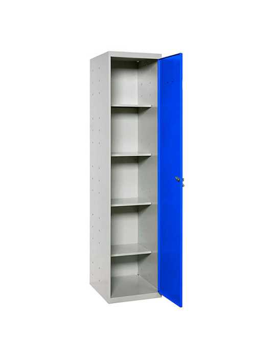 Taquilla 1800x400x400 SIMONLOCKER PROFESIONAL CLEANING 180x40x40 1/4 GR/AZ marca SIMONRACK
