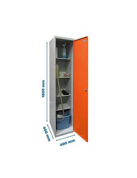 Taquilla 1800x400x400 SIMONLOCKER PROFESIONAL CLEANING 180x40x40 1/4 GR/NA marca SIMONRACK