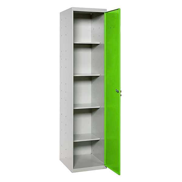 Taquilla 1800x400x400 SIMONLOCKER PROFESIONAL CLEANING 180x40x40 1/4 GR/VE marca SIMONRACK