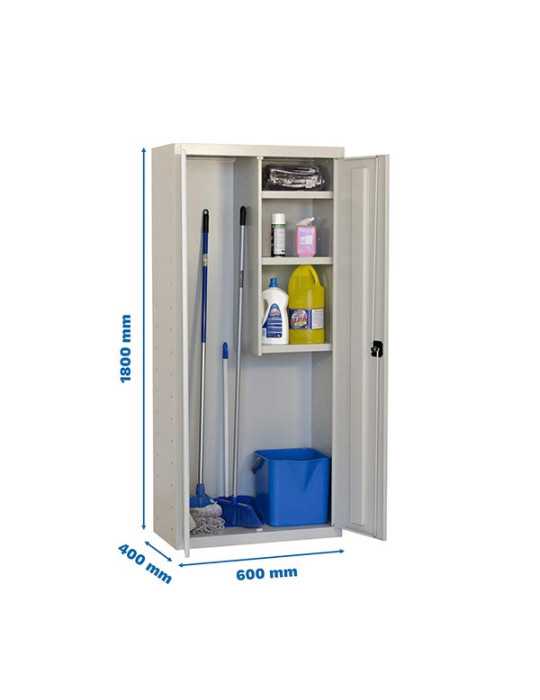 Taquilla 1800x600x400 SIMONLOCKER DIY CLEANING 180x60x40 2/3 GRIS marca SIMONRACK