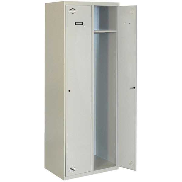 Taquilla 1800x800x500 SIMONLOCKER DIY SINGLE 2/2 400 (800) GRIS marca SIMONRACK