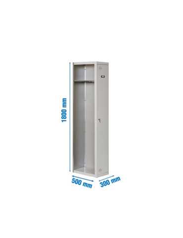 Taquilla 1800x300x500 SIMONLOCKER DIY SINGLE 1/1 300 ADDITIONAL GRIS marca SIMONRACK