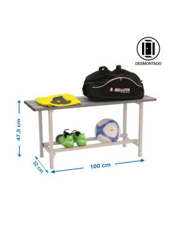 Banco Vestuario 475x1000x320 METAL 1000 mm marca SIMONRACK