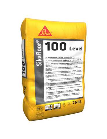 Sikafloor-100 Level (ES) 25 KG Saco SIKA (Lote 2 Unidades)