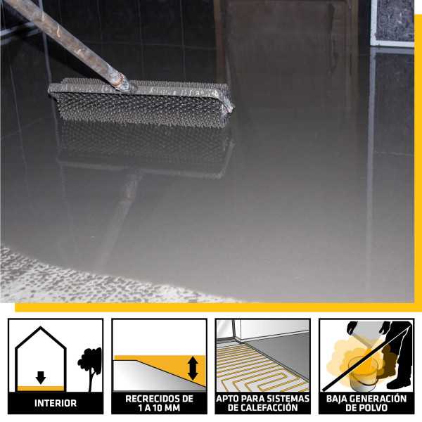 Sikafloor-100 Level (ES) 25 KG Saco SIKA (Lote 2 Unidades)