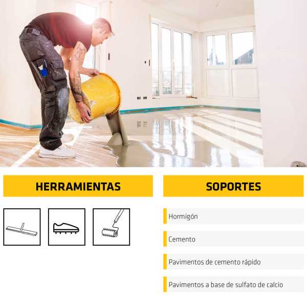 Sikafloor-100 Level (ES) 25 KG Saco SIKA (Lote 2 Unidades)