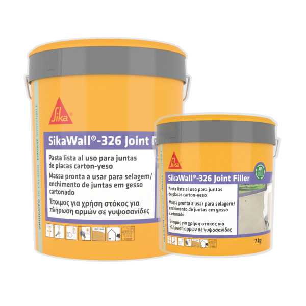 SikaWall-326 Joint Filler C20 Pl 25KG 25 KG Cubo SIKA (Lote 2 Unidades)