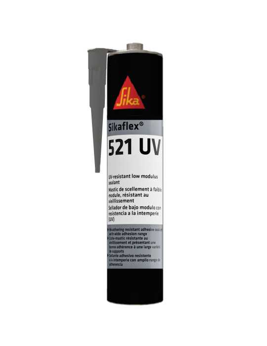 Sikaflex 521 UV Adhesivo sellador Blanco 600cm SIKA (Lote 2 Unidades)