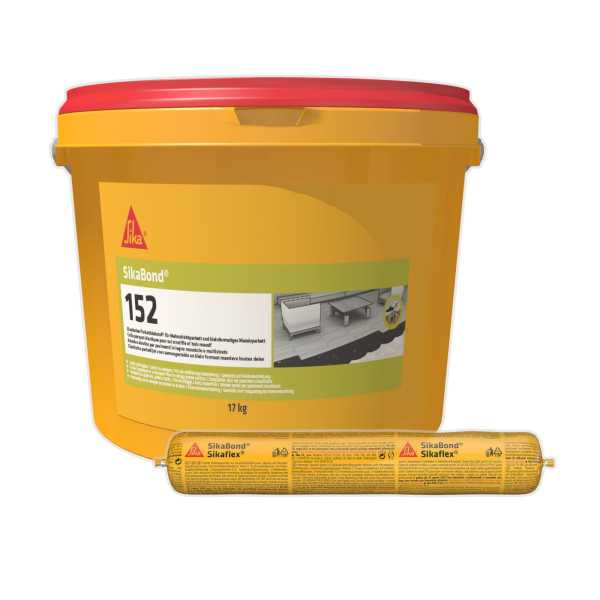 SikaBond-152 marrón parquet 600 ML Unipac SIKA (Lote 3 Unidades)