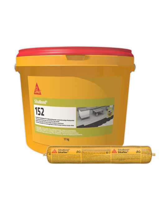 SikaBond-152 marrón parquet 600 ML Unipac SIKA (Lote 3 Unidades)