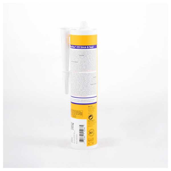 Sikaflex-111 Stick&Seal blanco 290 ML Cartucho SIKA (Lote 4 Unidades)