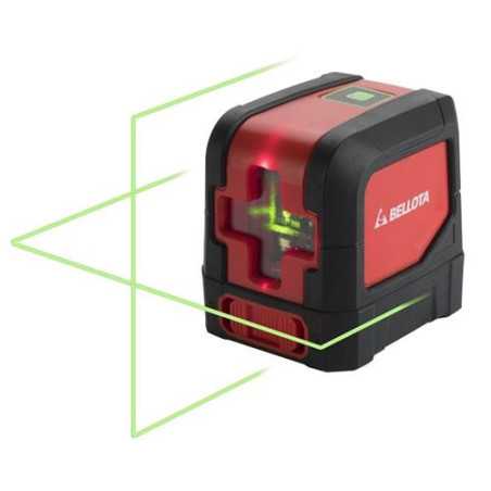 Nivel laser BELLOTA en cruz verde 20 m