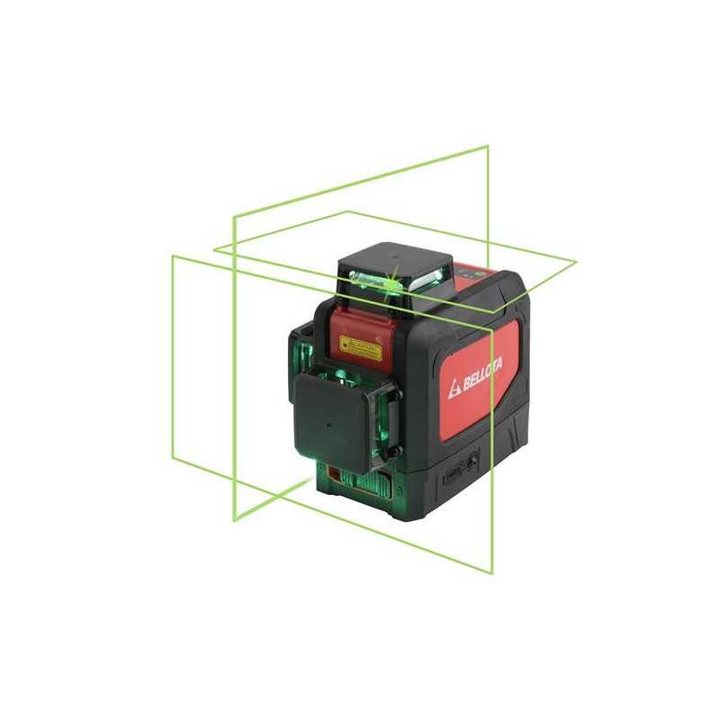 Nivel laser BELLOTA verde 3x360 30 m