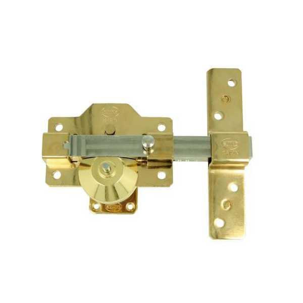 Cerrojo seguridad 1plus 90x154 oro 22019 AMIG