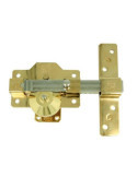 Cerrojo seguridad 1plus 90x154 oro 22019 AMIG