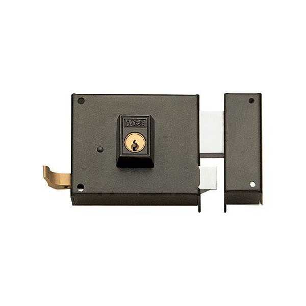 Cerradura sobreponer 125-a pintada 100 izquierda rdo. YALE