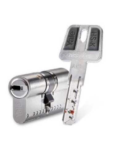 Cilindro seguridad exc. de embutir hs-k 3535 laton 3 HSK