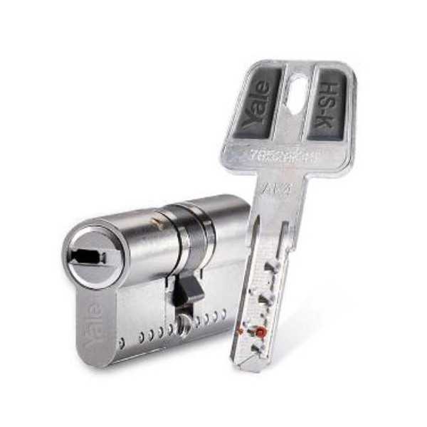 Cilindro seguridad exc. de embutir hs-k 3535 laton 3 HSK