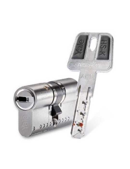 Cilindro seguridad exc. de embutir hs-k 4050 laton HSK