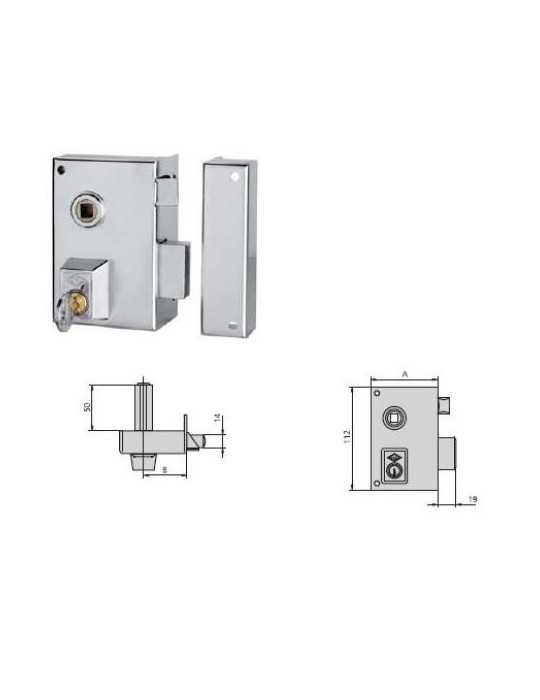 Cerradura reversible 56br 70 he derecha CVL