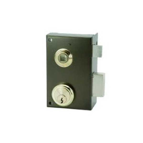 Cerradura sobreponer 56b 60mm he izquierda perfil ILARGI