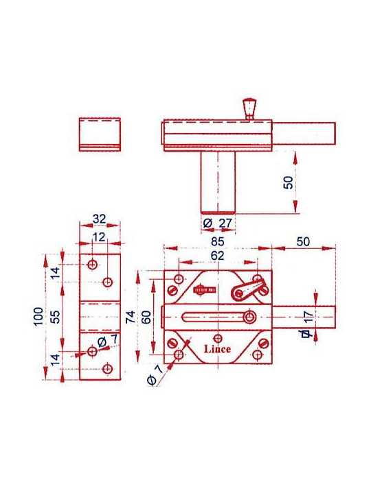 Cerrojo 2930 hl LINCE