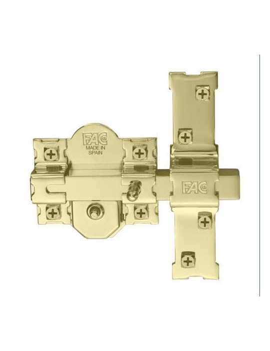 Cerrojo 301-rp 80 dorado 01115 FAC