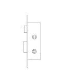 Cerradura puerta metalica 2204/15/ nm TESA
