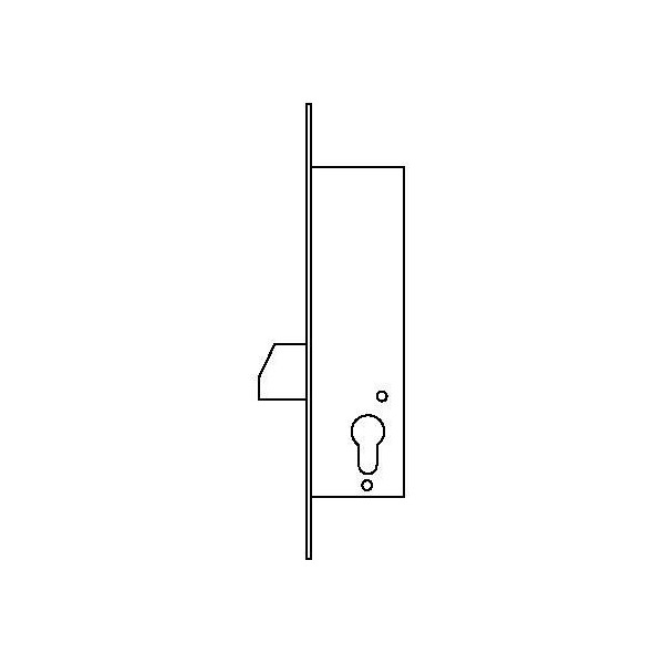 Cerradura puerta metalica 2211/20/ai TESA