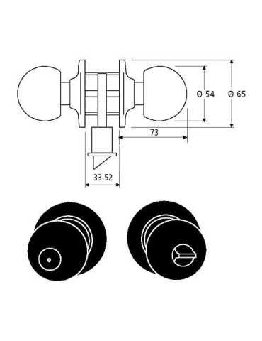 Pomo serie 3903 uo/lp TESA