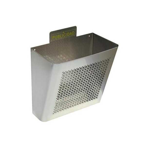 Cesta publicidad grande inoxidable e-2337 ARREGUI