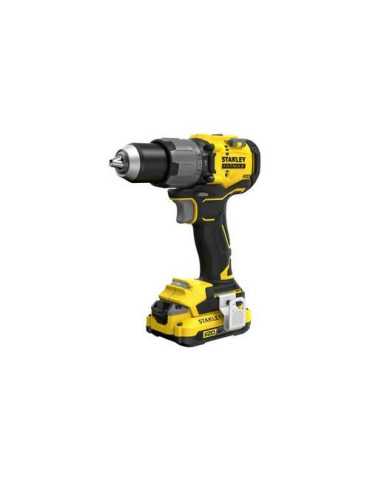 Taladro percutor brushless v20 li-ion 18v 80nm STANLEY