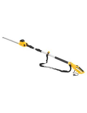 Cortasetos electrico 750w telescopico espada 51cm POWERPLUS