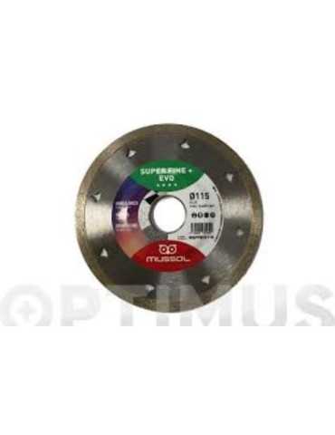 Disco diamante speedy evo 115mm eje 22,23mm MUSSOL