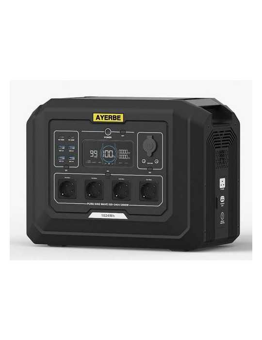 Estacion de energia ay-1024 wh 2000 w 5447020 AYERBE