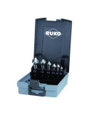 Juego 6 avellanadores conicos din-335 c 90hss RUKO