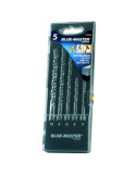 Estuche w77 5 brocas ø5-6x115 ø6-8-10x165mm BLUE MASTER