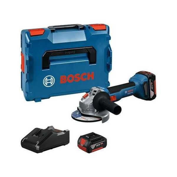 Amoladora a bateria 125mm gws 18v-8 profesional BOSCH