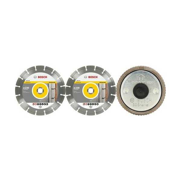 Kit 2 discos de diamante standard universal 230mm BOSCH