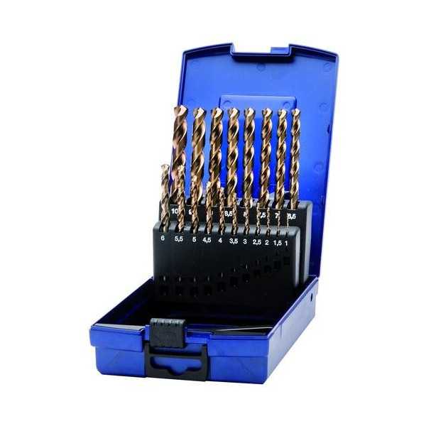 Juego brocas 25 piezas ke13 cobalto din 338 n hss BOHRCRAFT