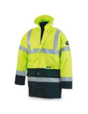 Parka fluo mixta amarilla/azul t.s 288pfmixyfa MARCA
