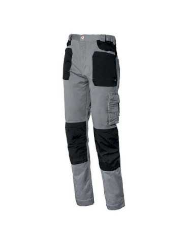 Pantalón stretch gris/ negro 8730b-080 t.5xl STARTER
