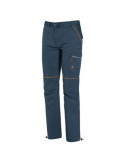 Pantalon boom softshell light azul 9032b t.s STARTER