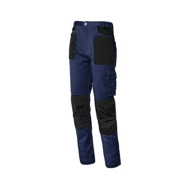 Pantalon stretch azul/ negro 8730b-040 t. 3xl STARTER