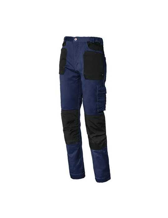 Pantalon stretch azul/ negro 8730b-040 t. 3xl STARTER
