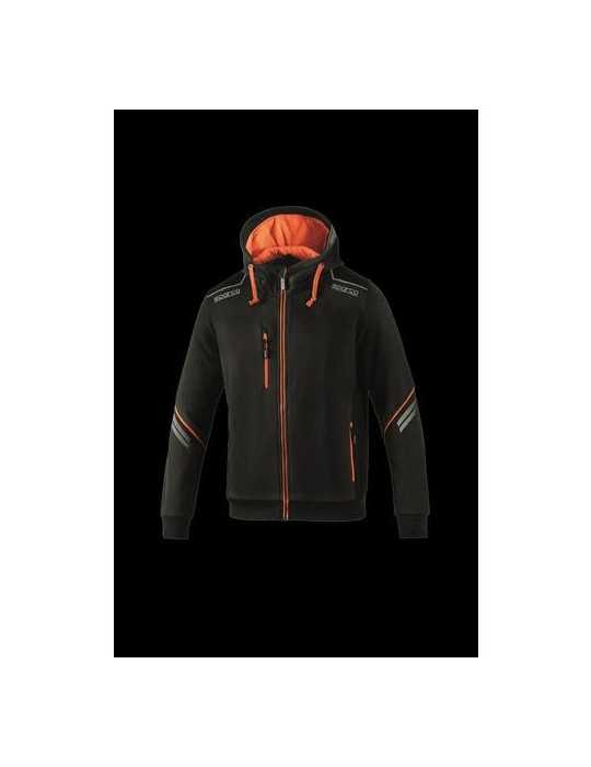 Sudadera tecnica colorado negro/naranja t.3xl SPARCO