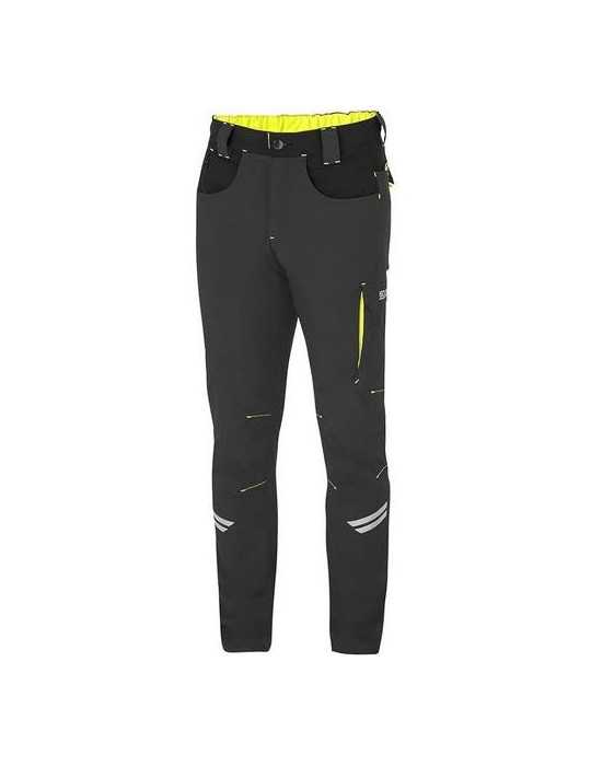 Pantalon kansas light tech gris/amarillo t-xs SPARCO