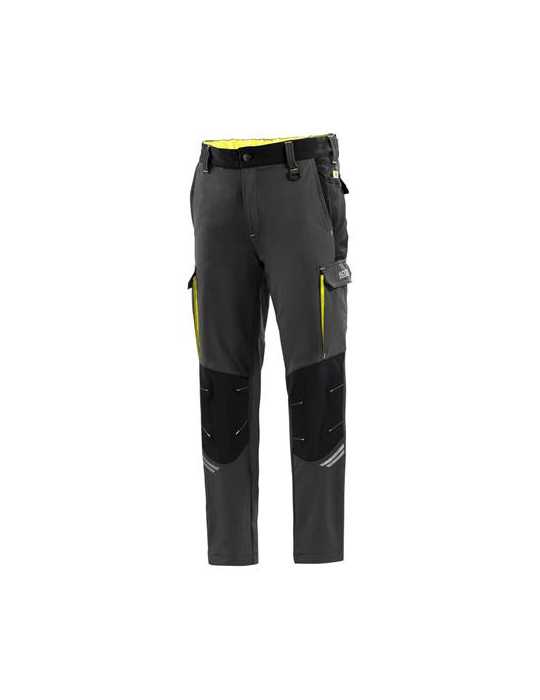 Pantalon tech trousers gris amarillo fl talla xl SPARCO
